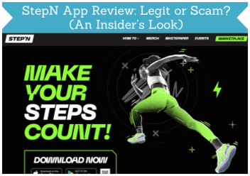 cabecera para reseña de la app stepn