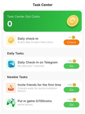 tareas diarias de walktask