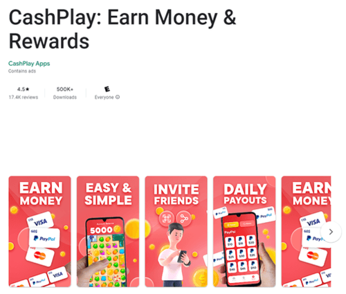 aplicación cashplay