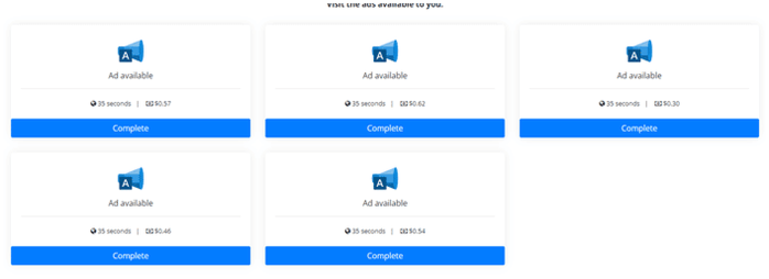 viendo anuncios en cashvib