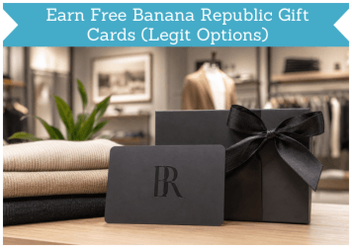 cabecera para ganar tarjetas de regalo de Banana Republic gratis