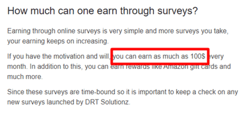Reclamo de Ganancias de DRT SolutionZ