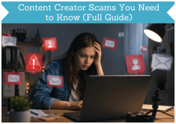 Estafas para creadores de contenido que debes conocer cabecera