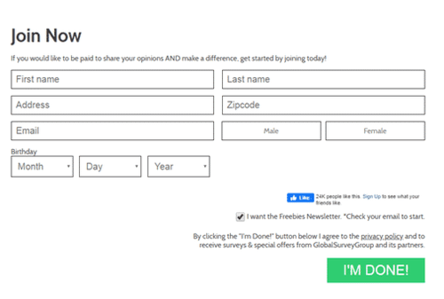 registro de global survey group