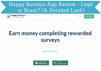 Cabecera de la reseña de la aplicación Happy Surveys