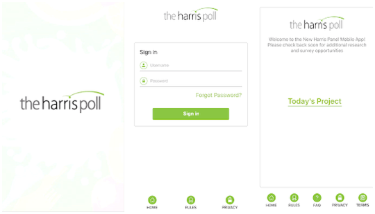 aplicación de harris poll