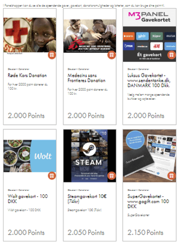 tienda de recompensas de m3panel