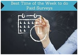mejor momento de la semana para hacer encuestas pagadas