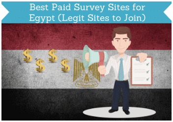 Encabezado de los mejores sitios de encuestas pagadas para Egipto