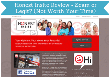 encabezado de reseña de honest insite