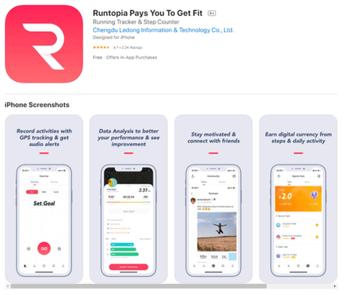 app de RunTopia
