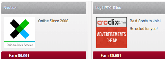 ejemplos de anuncios ptc en scarlet clicks