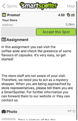 detalles del spot en smartspotter