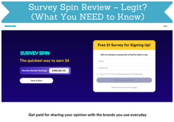 encabezado de reseña de survey spin