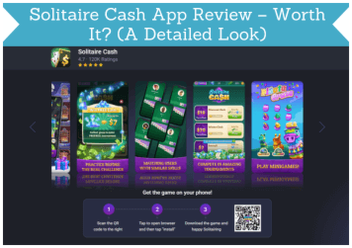 encabezado de reseña de la app solitaire cash