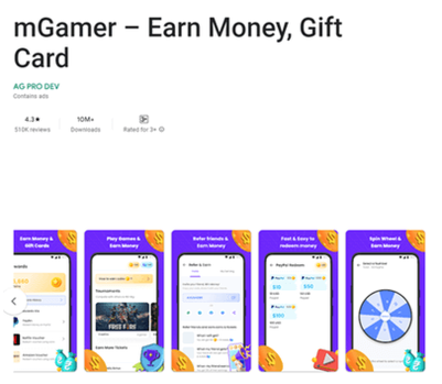 aplicación de mgamer