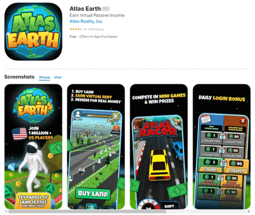 app de atlas earth