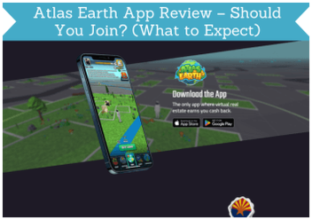 cabecera de reseña de la app atlas earth