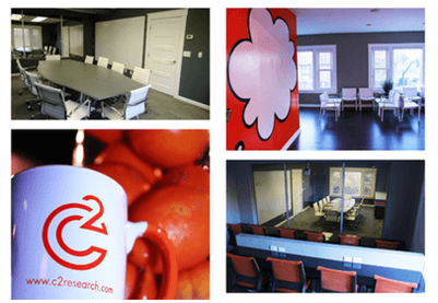 instalaciones de grupos focales de c2 consumer research