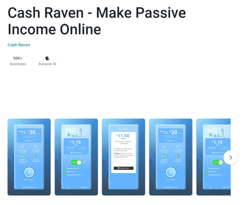 aplicación cash raven 1