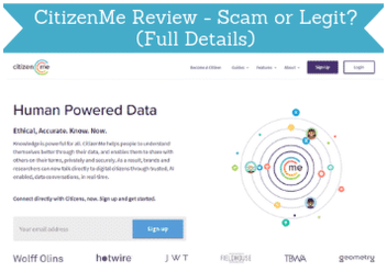 cabecera de reseña de CitizenMe