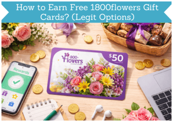 cómo ganar tarjetas de regalo gratis de 1800flowers