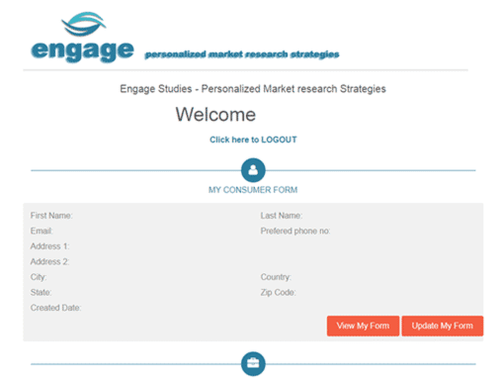 panel de control de Engage In Depth