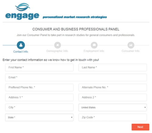 Registro de Engage In Depth
