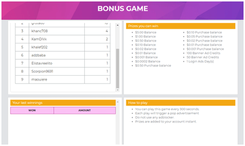 fingersclix juego de bonus