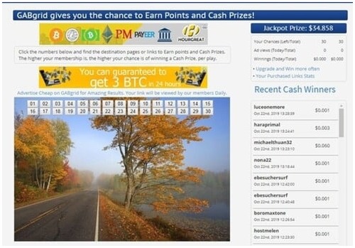 juega al grid para ganar premios bonus