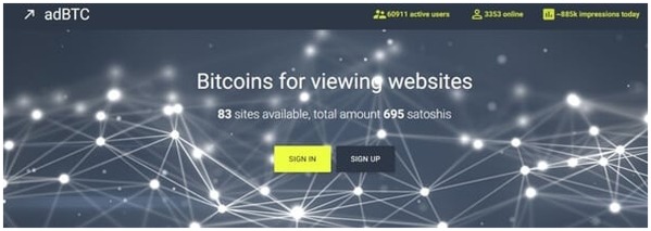 promocionan otra plataforma para ganar Bitcoin