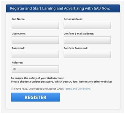registro gab