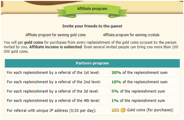 programa de afiliados de golden farm
