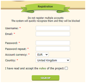 registro en golden farm