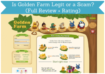 cabecera de reseña de Golden Farm