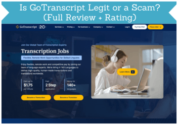 cabecera para reseña de gotranscript