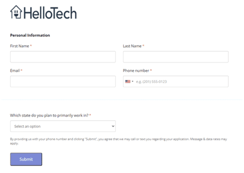 solicitud de hellotech