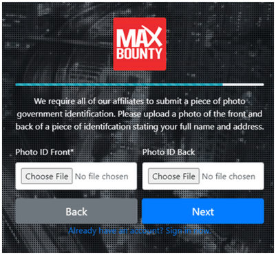cómo unirse a maxbounty