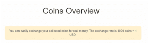 resumen de monedas de myearn