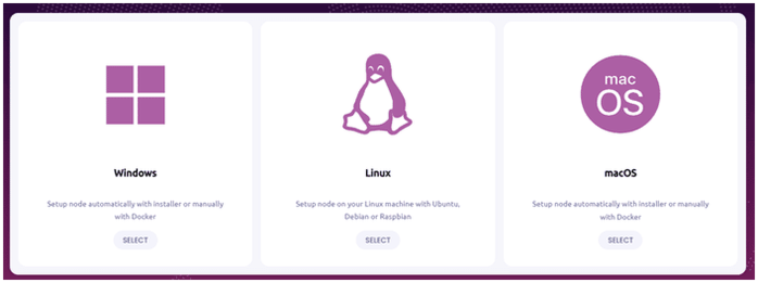 instalando el software de Mysterium Node