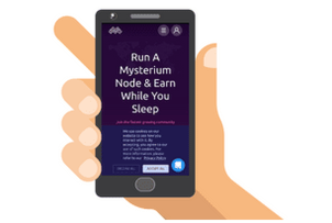 versión móvil de mysterium node