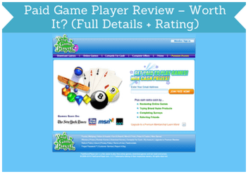 cabecera de reseña de Paid Game Player