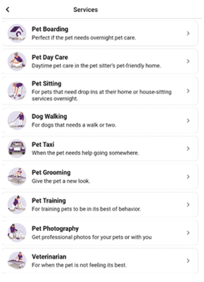 servicios de cuidado de mascotas en petbacker