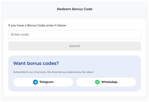 códigos bonus de prime opinion