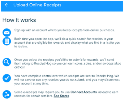 subiendo tickets online en receipt hog