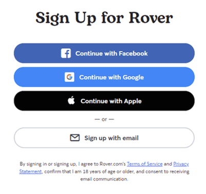 registro de rover