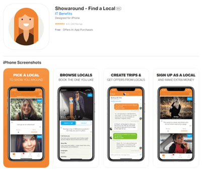 app de showaround