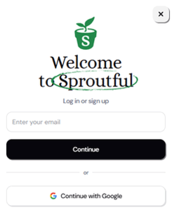 Cómo unirse a Sproutful