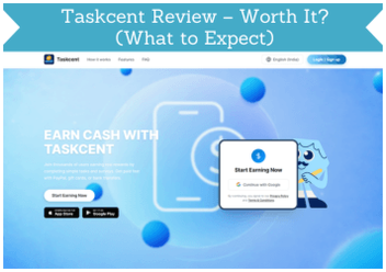 encabezado de reseña de taskcent
