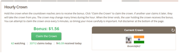 corona horaria de timebucks